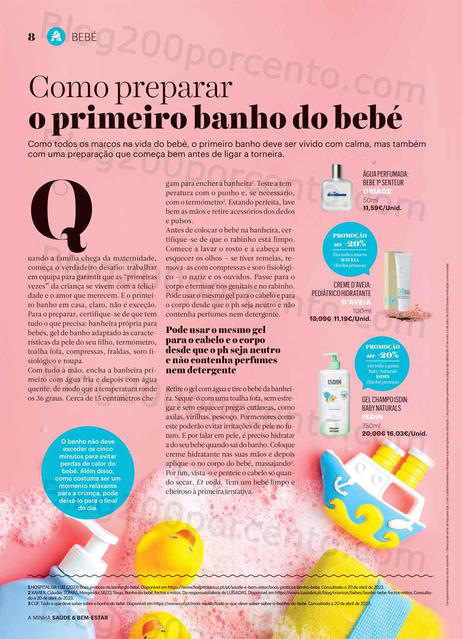 Folheto AUCHAN Sa&uacute;de e Bem-Estar Promo&ccedil;&otilde;es de 31 maio a 1 julho