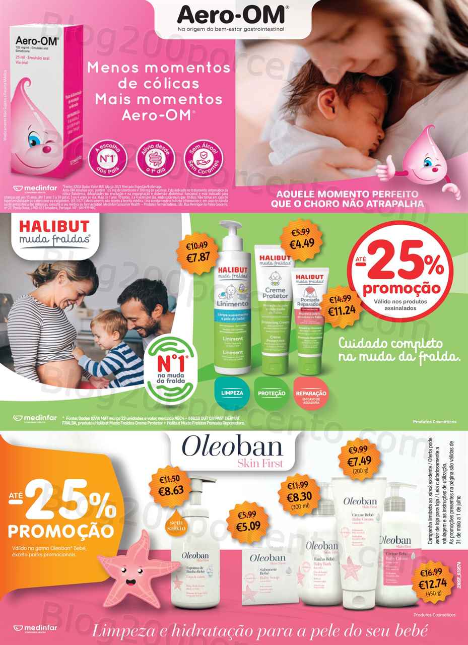 Folheto AUCHAN Sa&uacute;de e Bem-Estar Promo&ccedil;&otilde;es de 31 maio a 1 julho
