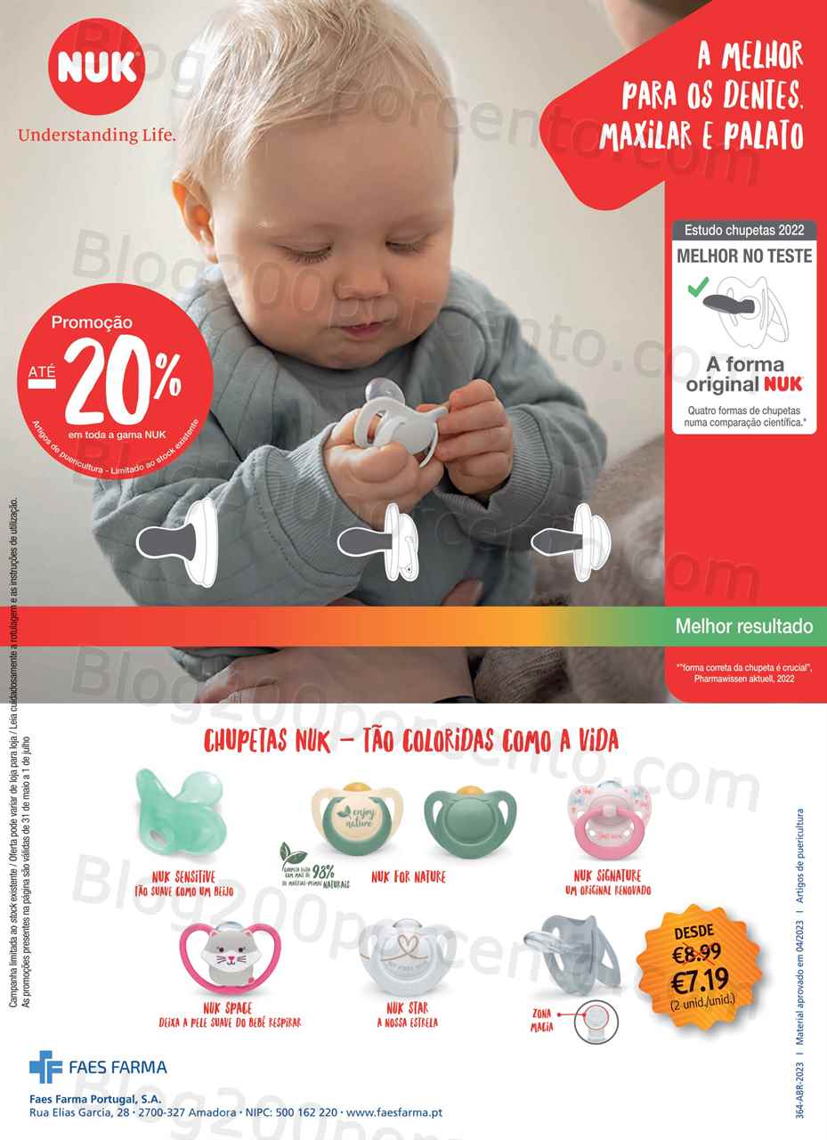 Folheto AUCHAN Sa&uacute;de e Bem-Estar Promo&ccedil;&otilde;es de 31 maio a 1 julho