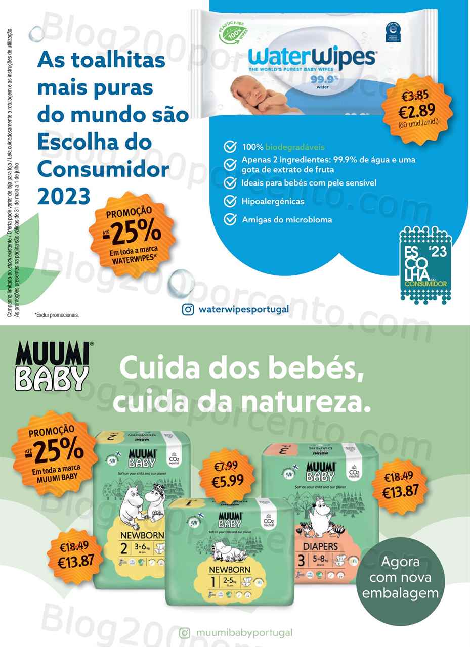 Folheto AUCHAN Sa&uacute;de e Bem-Estar Promo&ccedil;&otilde;es de 31 maio a 1 julho