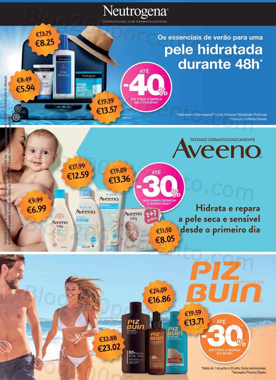 Folheto AUCHAN Sa&uacute;de e Bem-Estar Promo&ccedil;&otilde;es de 31 maio a 1 julho