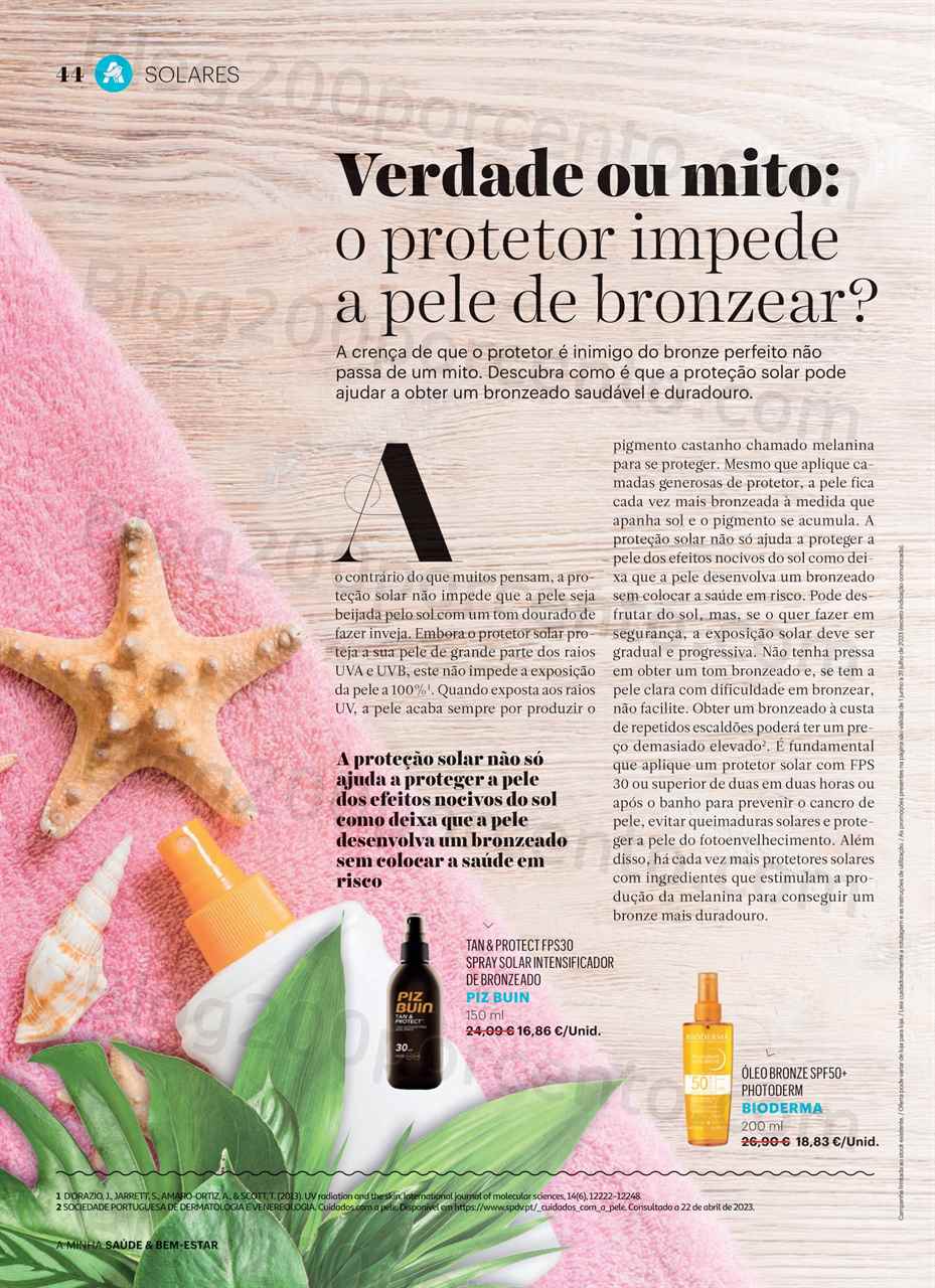 Folheto AUCHAN Sa&uacute;de e Bem-Estar Promo&ccedil;&otilde;es de 31 maio a 1 julho