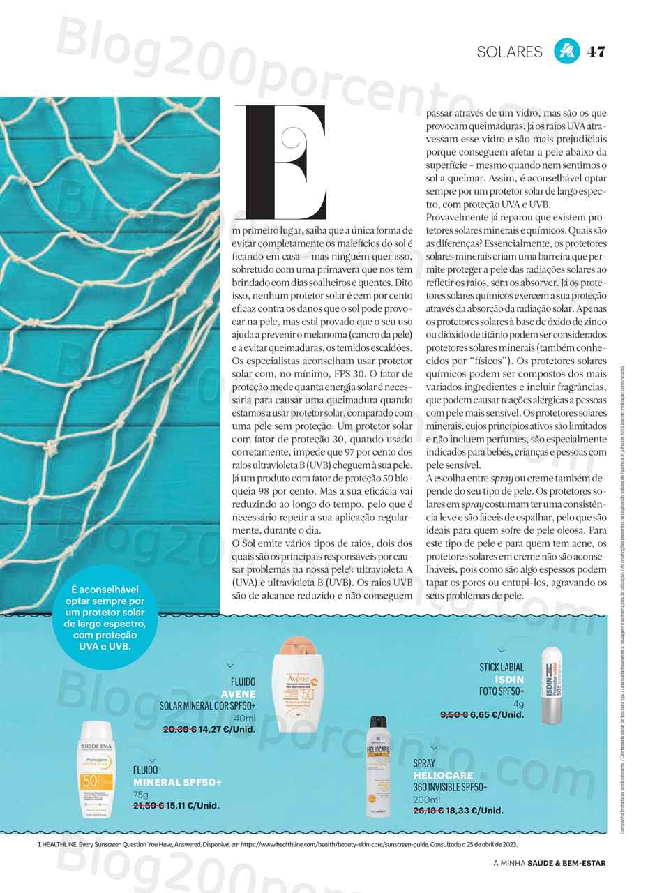 Folheto AUCHAN Sa&uacute;de e Bem-Estar Promo&ccedil;&otilde;es de 31 maio a 1 julho