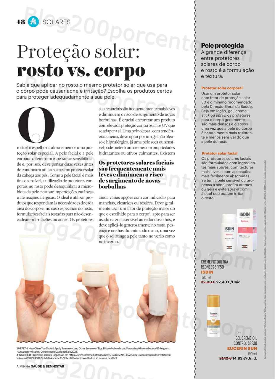 Folheto AUCHAN Sa&uacute;de e Bem-Estar Promo&ccedil;&otilde;es de 31 maio a 1 julho