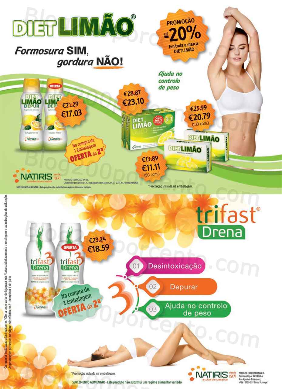 Folheto AUCHAN Sa&uacute;de e Bem-Estar Promo&ccedil;&otilde;es de 31 maio a 1 julho