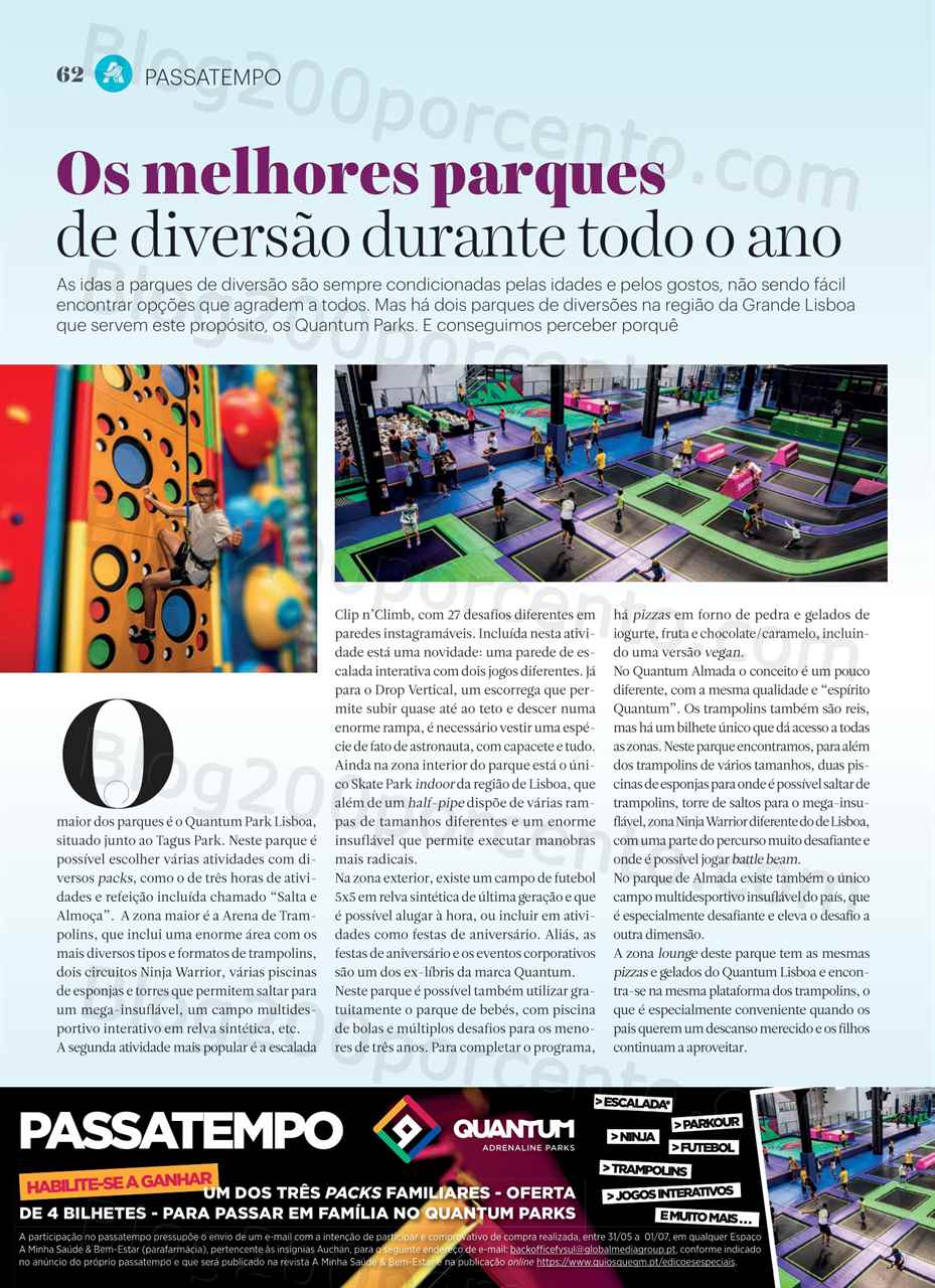 Folheto AUCHAN Sa&uacute;de e Bem-Estar Promo&ccedil;&otilde;es de 31 maio a 1 julho