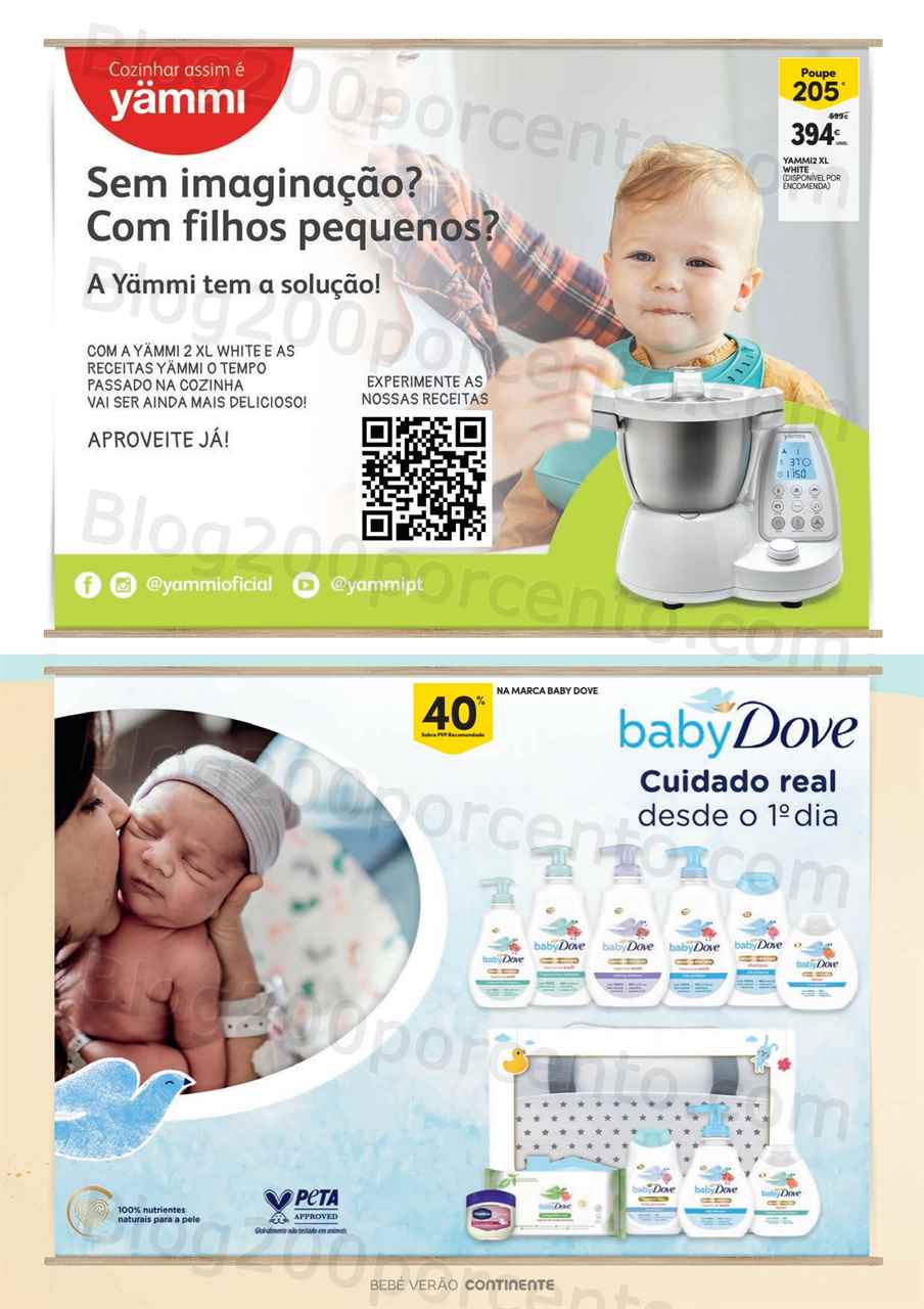 Antevis&atilde;o Folheto CONTINENTE Beb&eacute; Promo&ccedil;&otilde;es de 23 maio a 4 junho