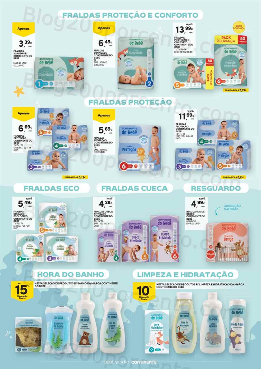Antevis&atilde;o Folheto CONTINENTE Beb&eacute; Promo&ccedil;&otilde;es de 23 maio a 4 junho