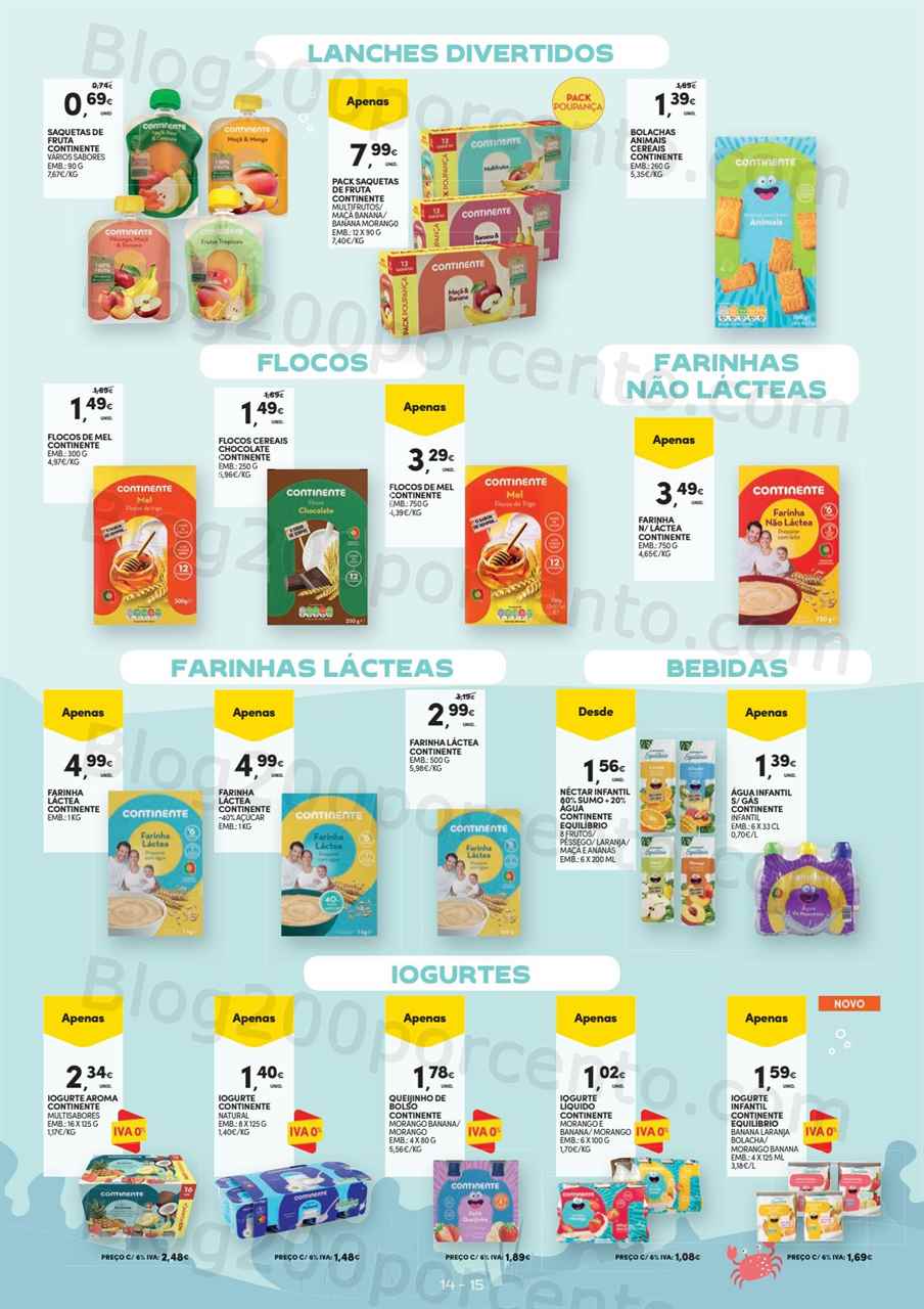 Antevis&atilde;o Folheto CONTINENTE Beb&eacute; Promo&ccedil;&otilde;es de 23 maio a 4 junho