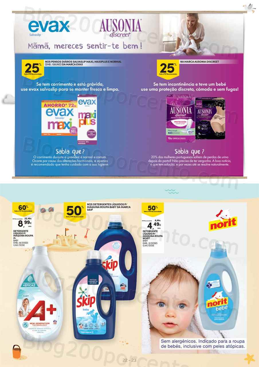 Antevis&atilde;o Folheto CONTINENTE Beb&eacute; Promo&ccedil;&otilde;es de 23 maio a 4 junho