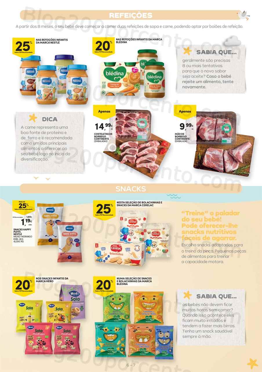 Antevis&atilde;o Folheto CONTINENTE Beb&eacute; Promo&ccedil;&otilde;es de 23 maio a 4 junho