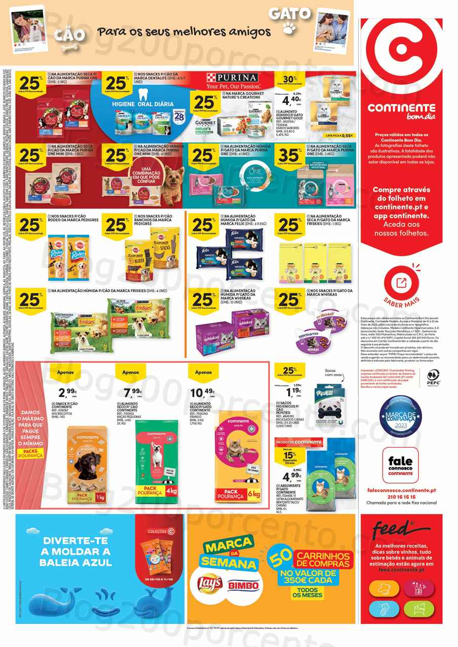 Antevis&atilde;o Folheto CONTINENTE Bom Dia Promo&ccedil;&otilde;es de 16 a 22 maio
