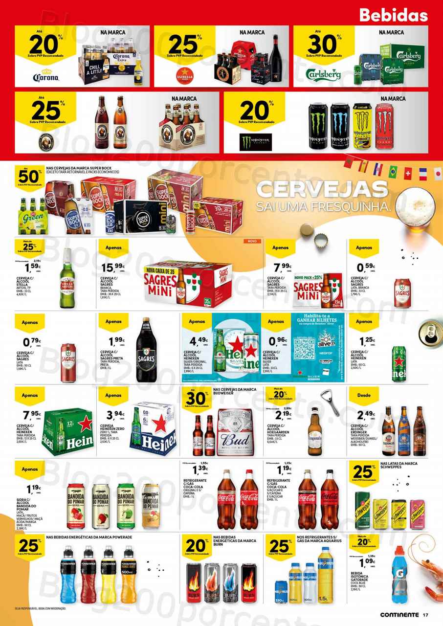 Antevis&atilde;o Folheto CONTINENTE Modelo – Hiper Promo&ccedil;&otilde;es de 16 a 22 maio