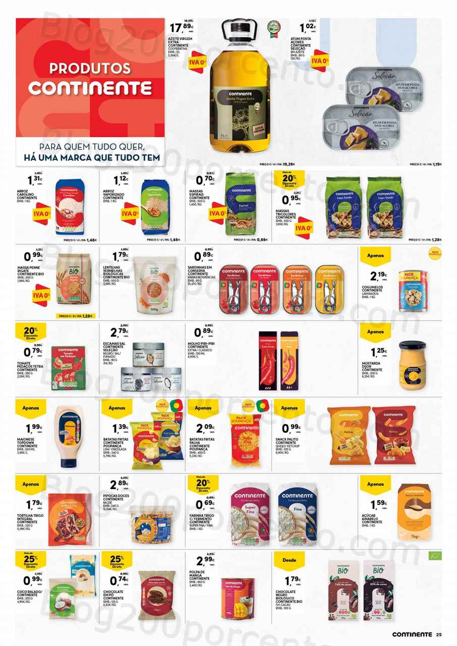 Antevis&atilde;o Folheto CONTINENTE Modelo – Hiper Promo&ccedil;&otilde;es de 16 a 22 maio