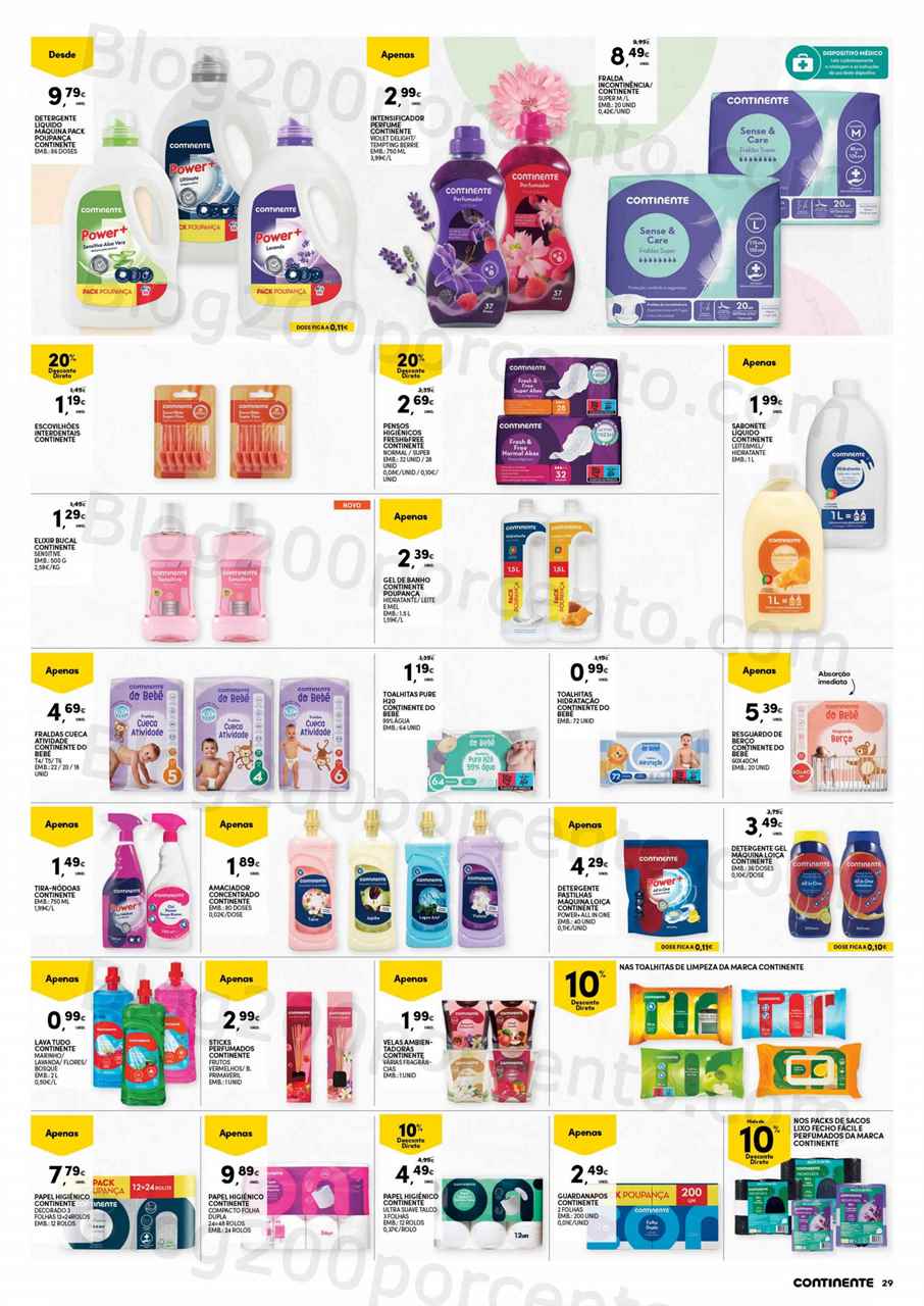 Antevis&atilde;o Folheto CONTINENTE Modelo – Hiper Promo&ccedil;&otilde;es de 16 a 22 maio