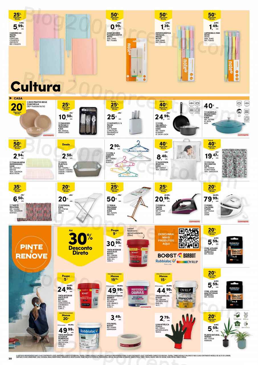 Antevis&atilde;o Folheto CONTINENTE Bazar Promo&ccedil;&otilde;es de 16 a 22 maio