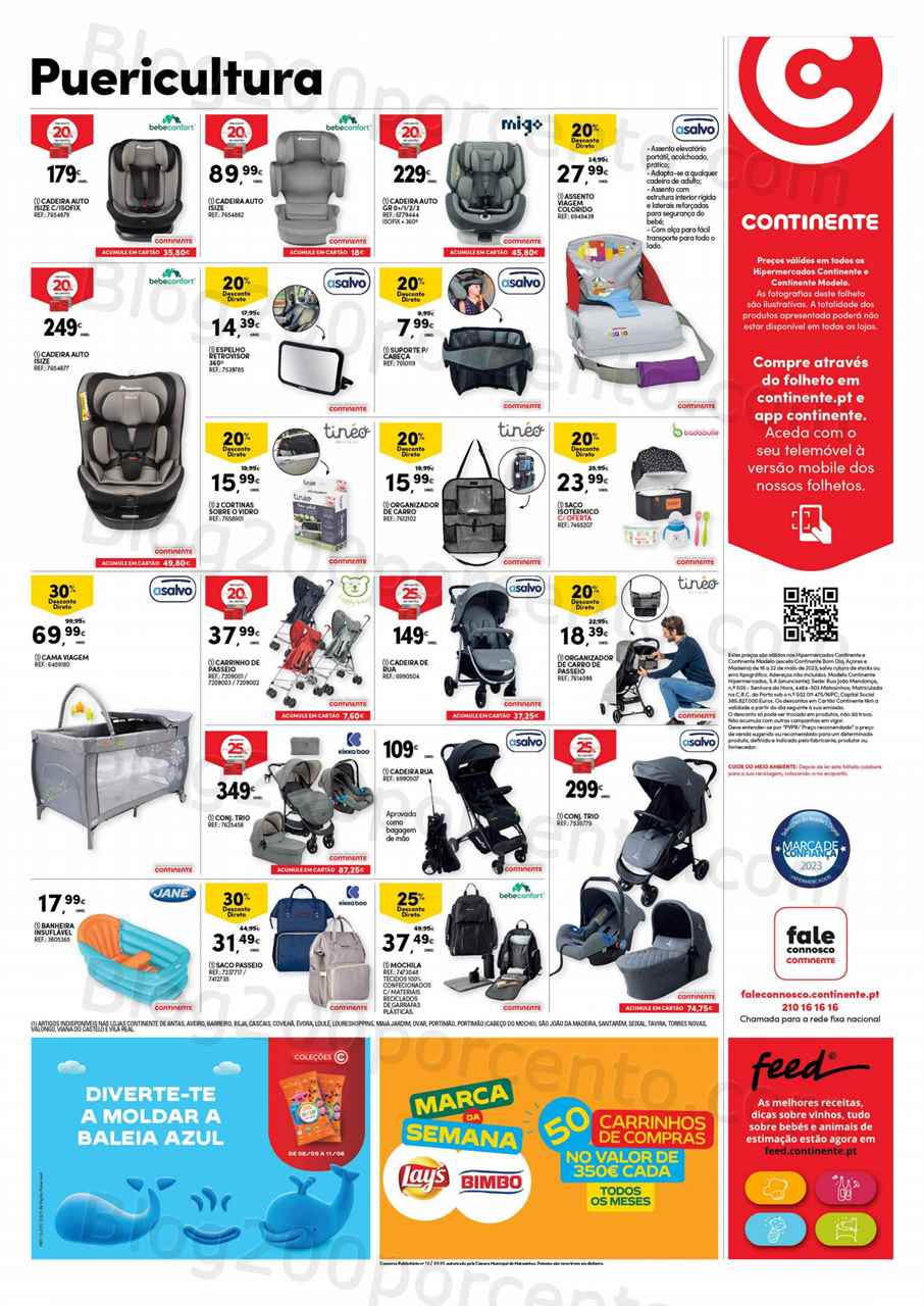 Antevis&atilde;o Folheto CONTINENTE Bazar Promo&ccedil;&otilde;es de 16 a 22 maio