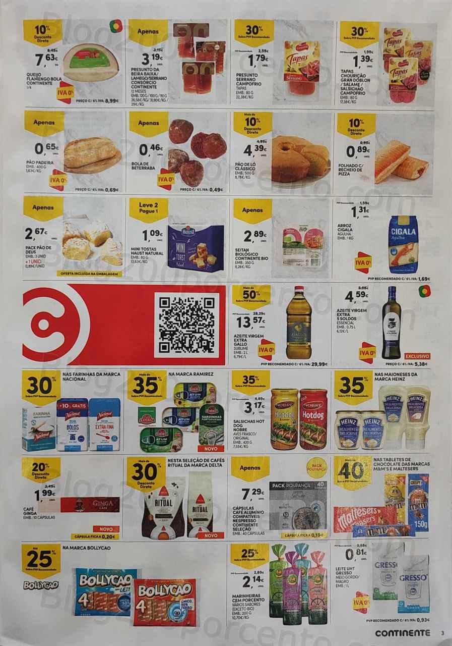 Fim de Semana CONTINENTE com Promo&ccedil;&otilde;es Imperd&iacute;veis – 19 a 22 Maio