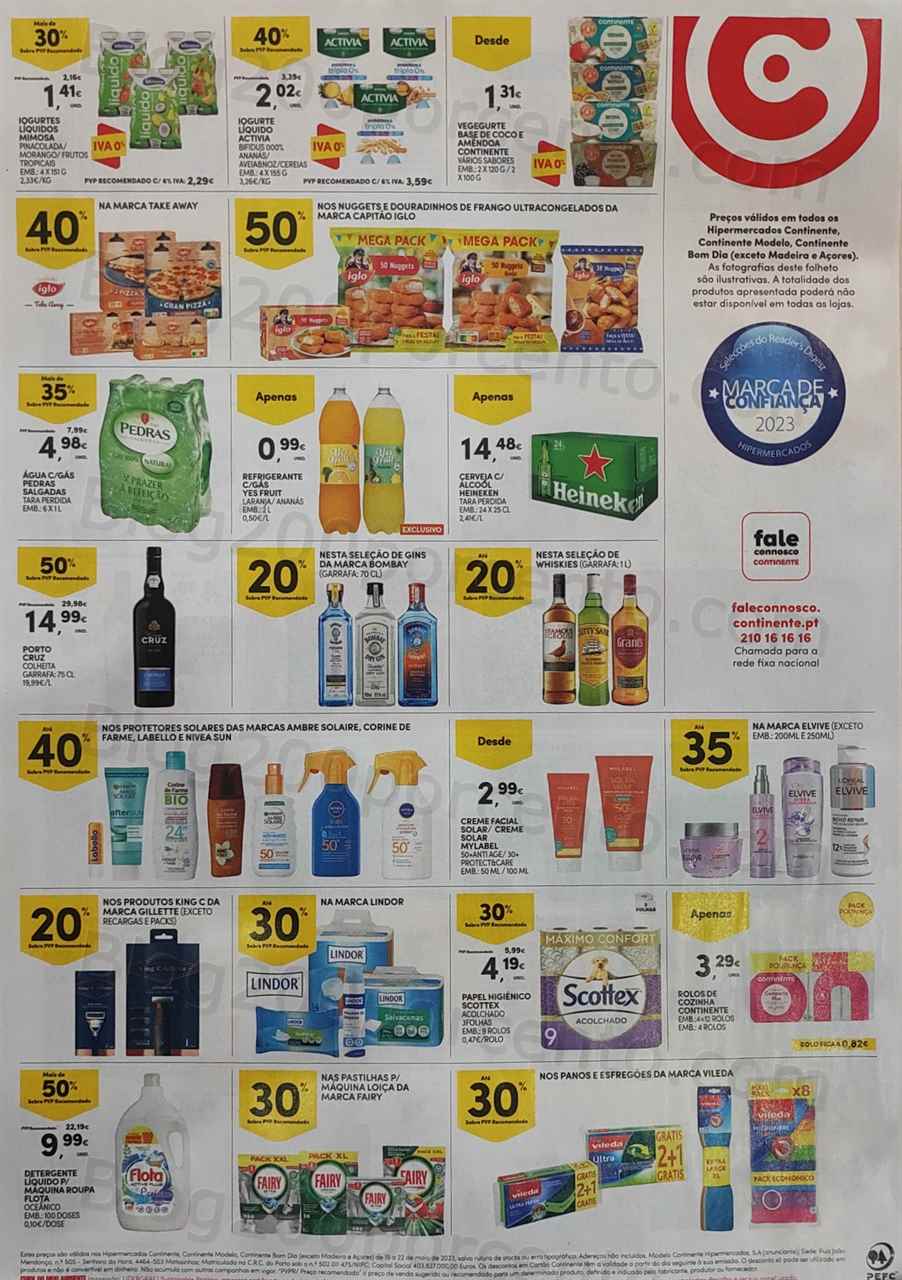 Fim de Semana CONTINENTE com Promo&ccedil;&otilde;es Imperd&iacute;veis – 19 a 22 Maio