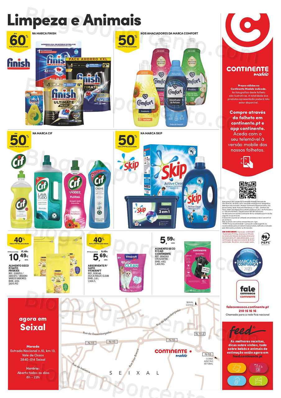 Folheto CONTINENTE Aberturas Promo&ccedil;&otilde;es de 25 a 29 maio