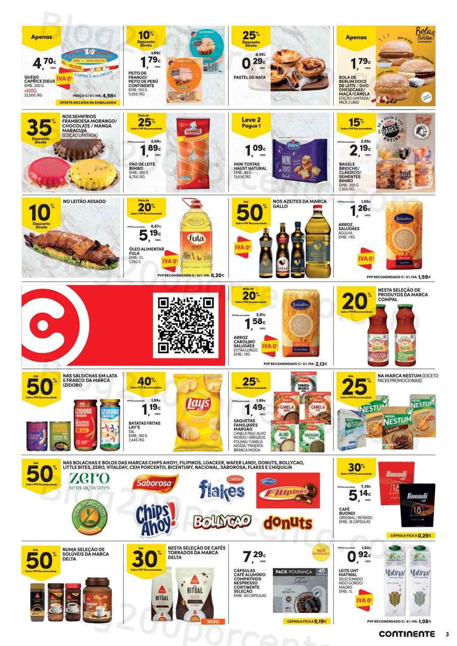 Folheto CONTINENTE Promo&ccedil;&otilde;es Fim de Semana – 2 a 5 junho