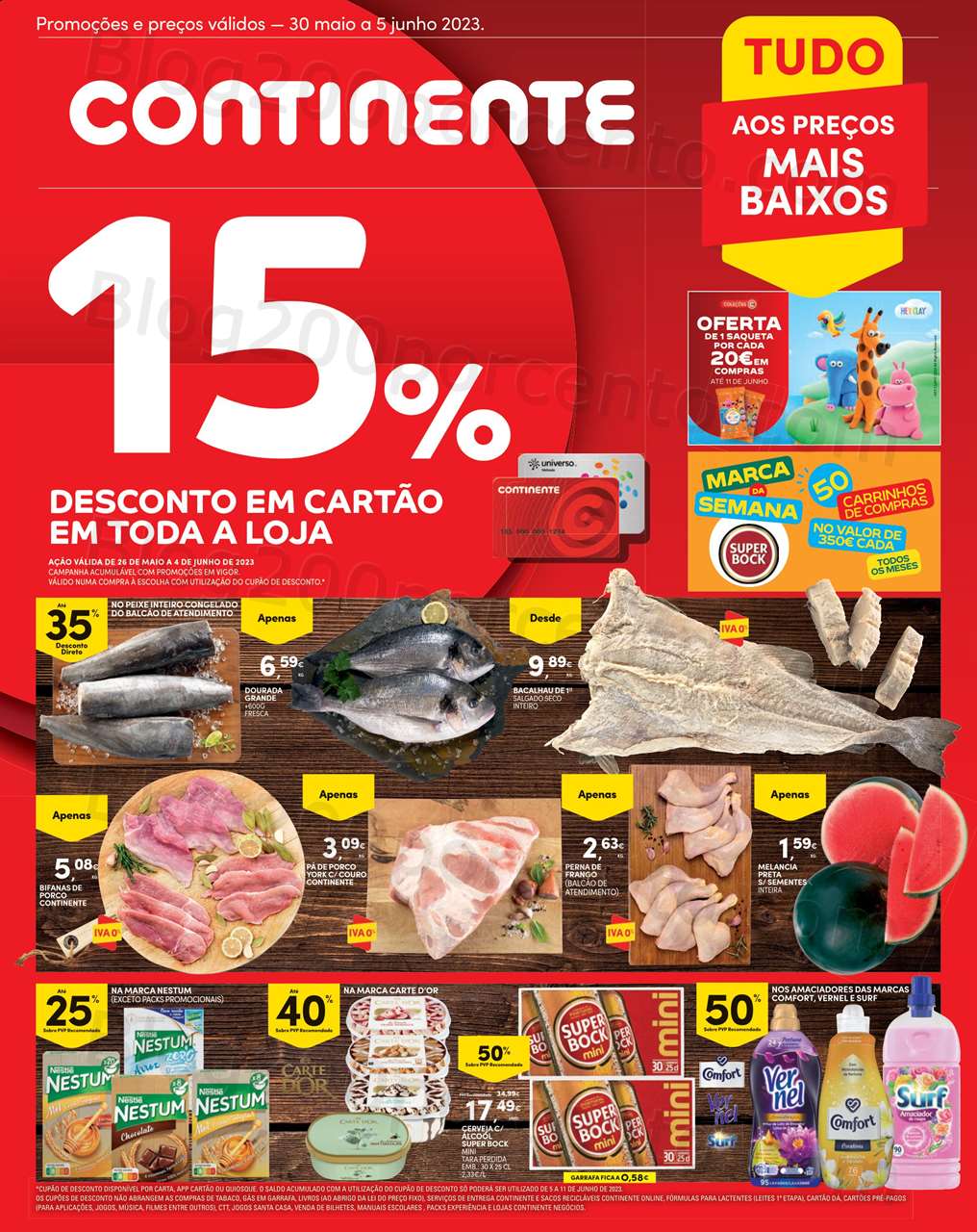 Folheto CONTINENTE Madeira Promo&ccedil;&otilde;es de 30 maio a 5 junho