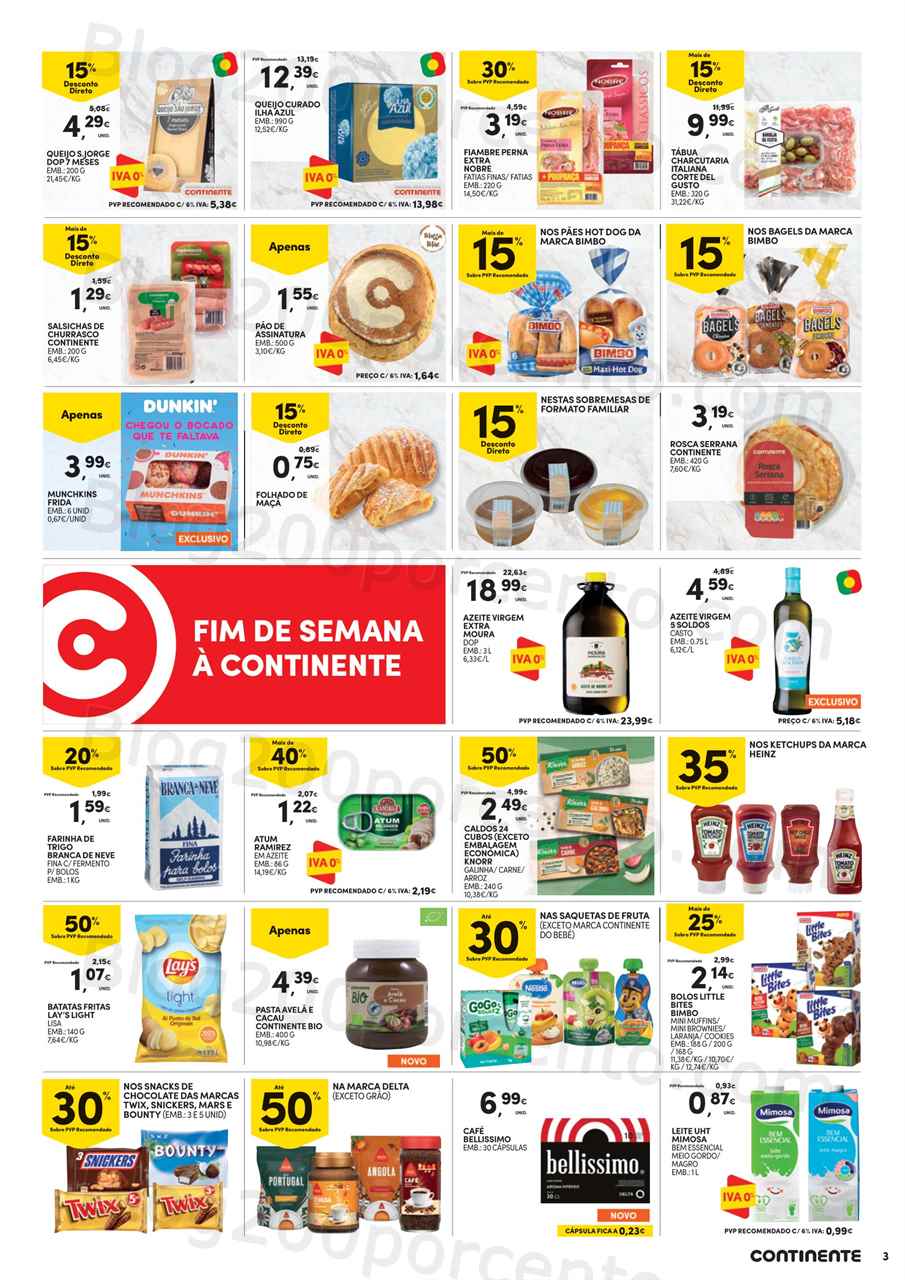 Folheto CONTINENTE Promo&ccedil;&otilde;es Fim de Semana – 26 a 29 maio