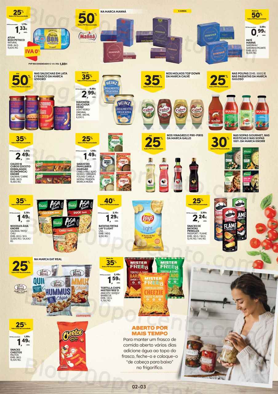 Antevis&atilde;o Folheto CONTINENTE Despensa Promo&ccedil;&otilde;es de 23 maio a 4 junho