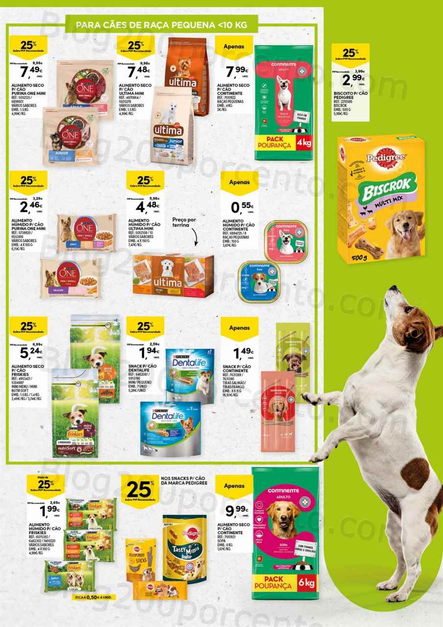 Antevis&atilde;o Folheto CONTINENTE Especial Pets Promo&ccedil;&otilde;es de 16 a 28 maio