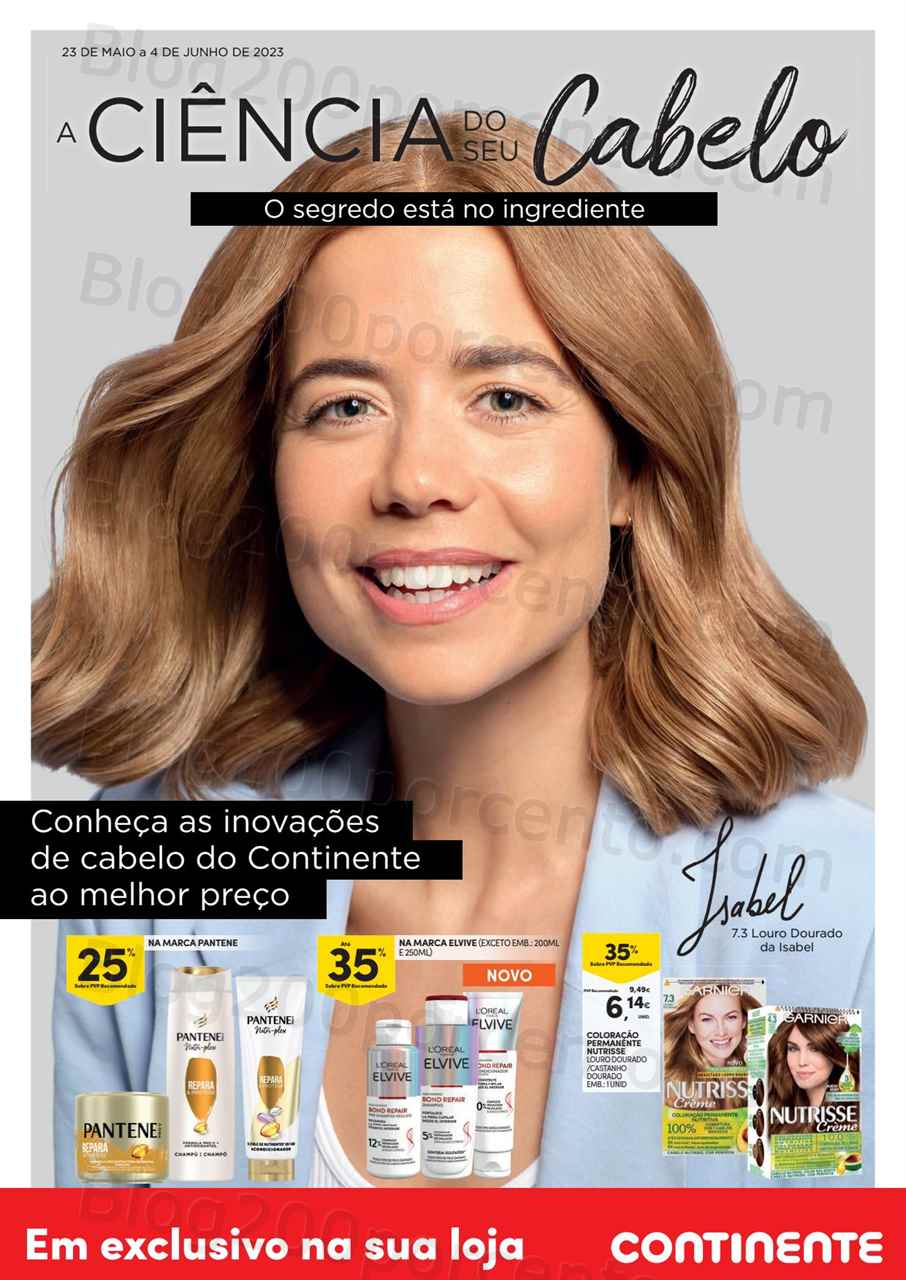 Antevis&atilde;o Folheto CONTINENTE Especial Beleza Promo&ccedil;&otilde;es de 23 maio a 4 junho