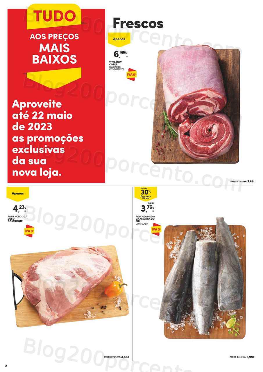 Antevis&atilde;o Folheto CONTINENTE Aberturas Promo&ccedil;&otilde;es de 19 a 22 maio