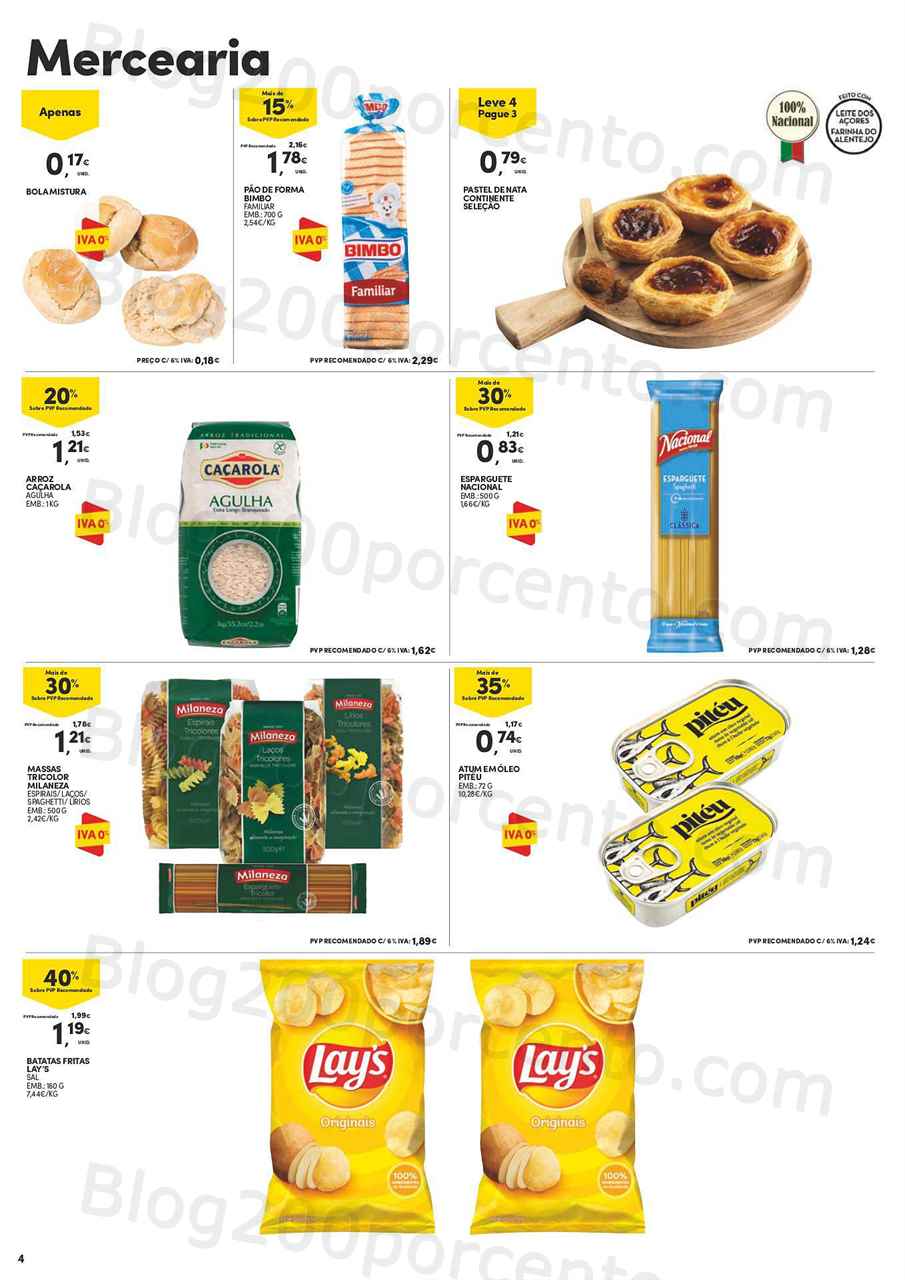 Antevis&atilde;o Folheto CONTINENTE Aberturas Promo&ccedil;&otilde;es de 19 a 22 maio