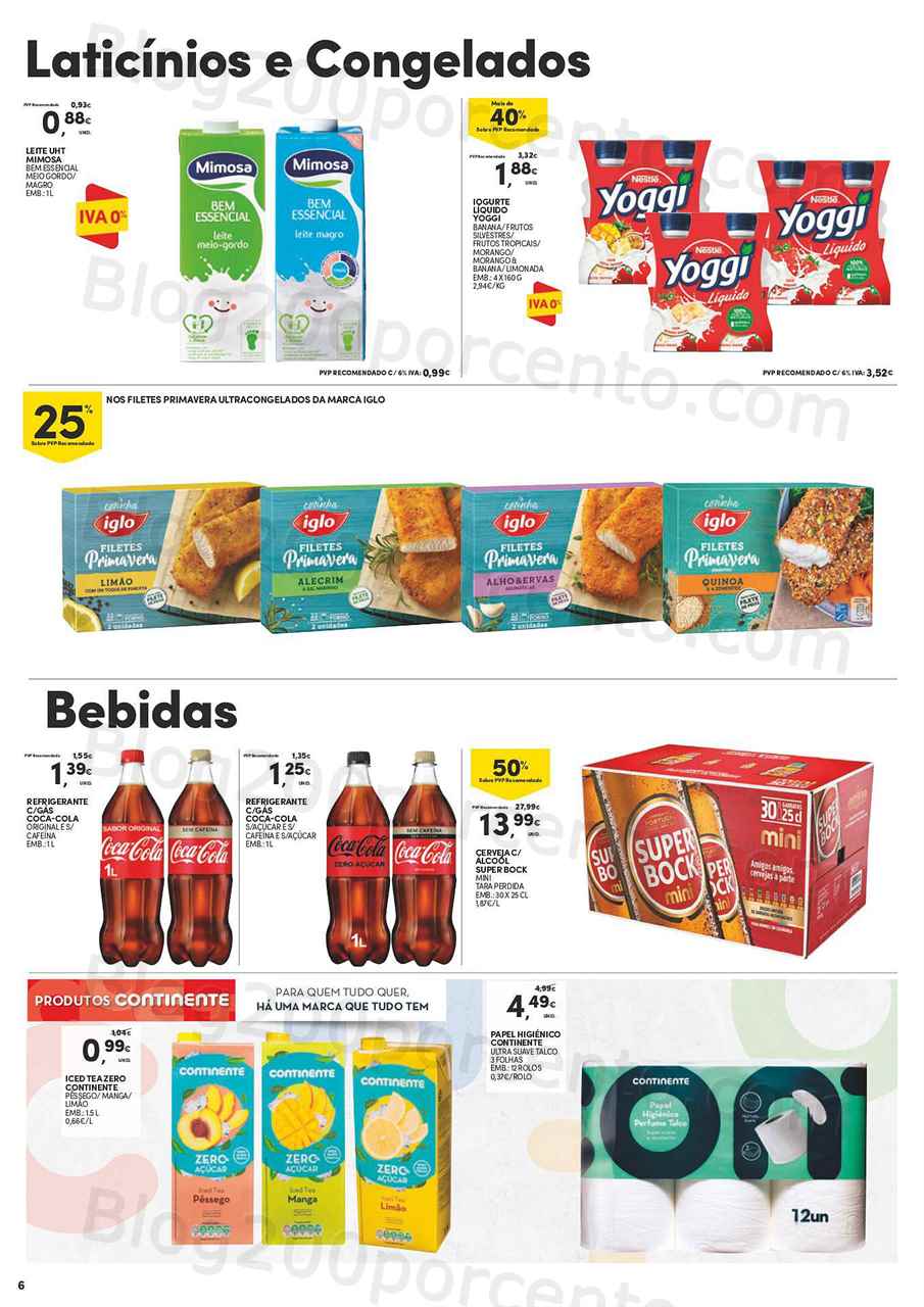 Antevis&atilde;o Folheto CONTINENTE Aberturas Promo&ccedil;&otilde;es de 19 a 22 maio