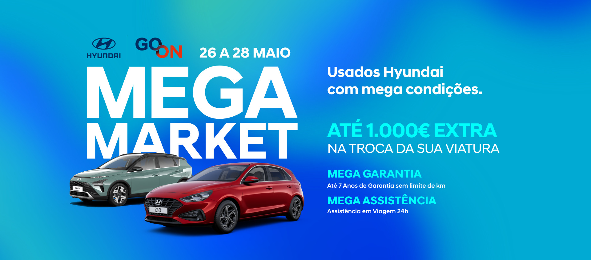 Hyundai Go On Mega Market: O maior evento de usados