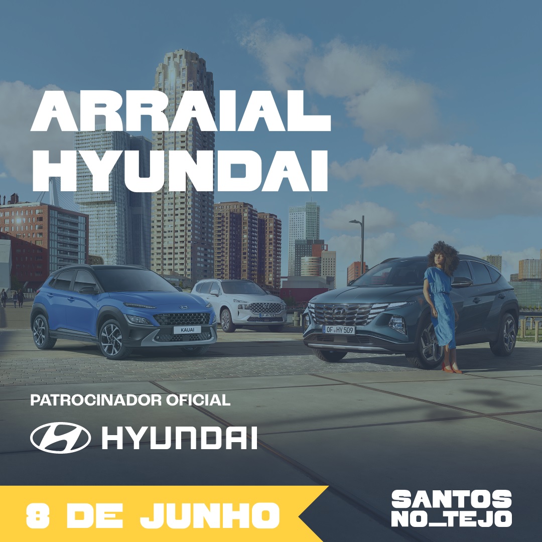 Hyundai oferece transporte fluvial aos Santos no Tejo