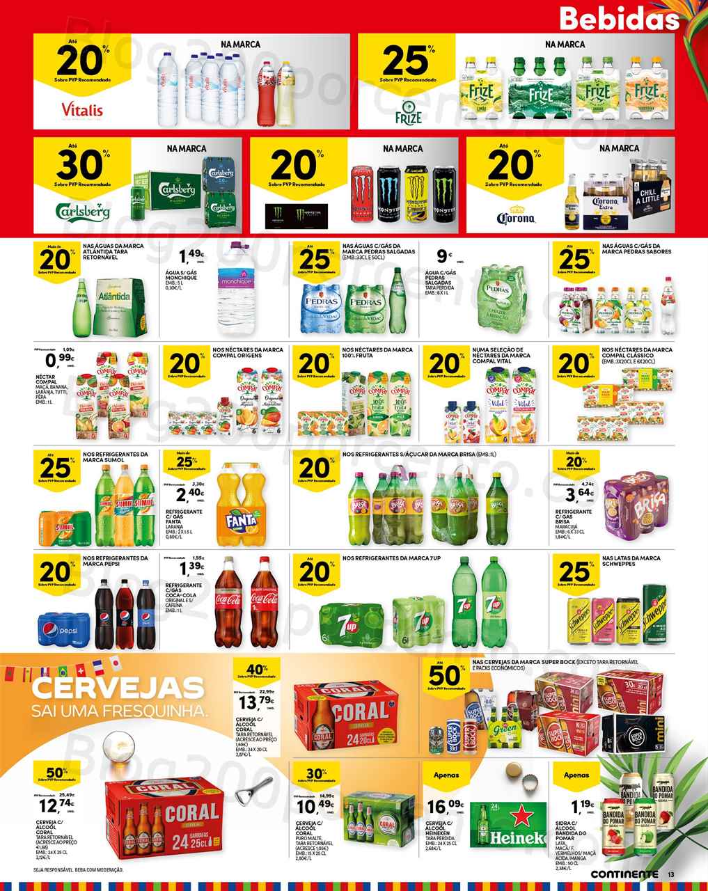 Antevis&atilde;o Folheto CONTINENTE Madeira Promo&ccedil;&otilde;es de 16 a 22 maio