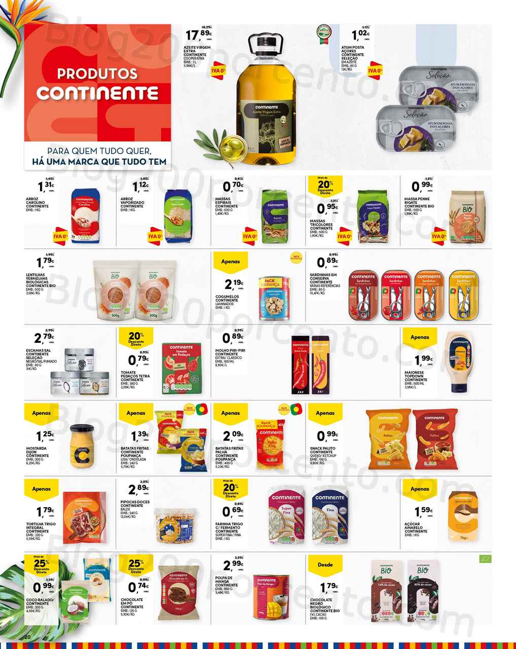 Antevis&atilde;o Folheto CONTINENTE Madeira Promo&ccedil;&otilde;es de 16 a 22 maio