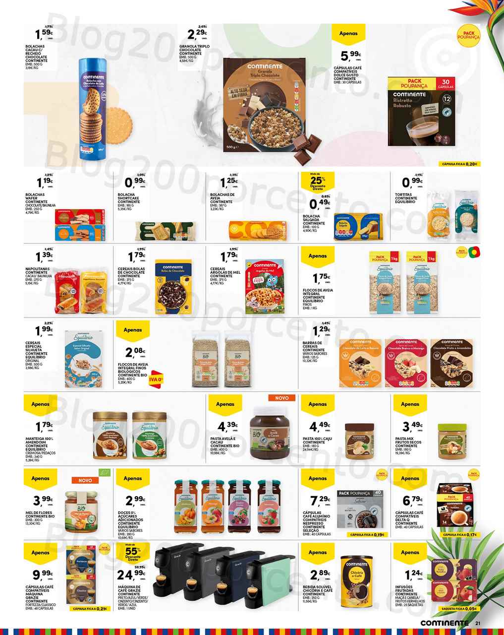 Antevis&atilde;o Folheto CONTINENTE Madeira Promo&ccedil;&otilde;es de 16 a 22 maio