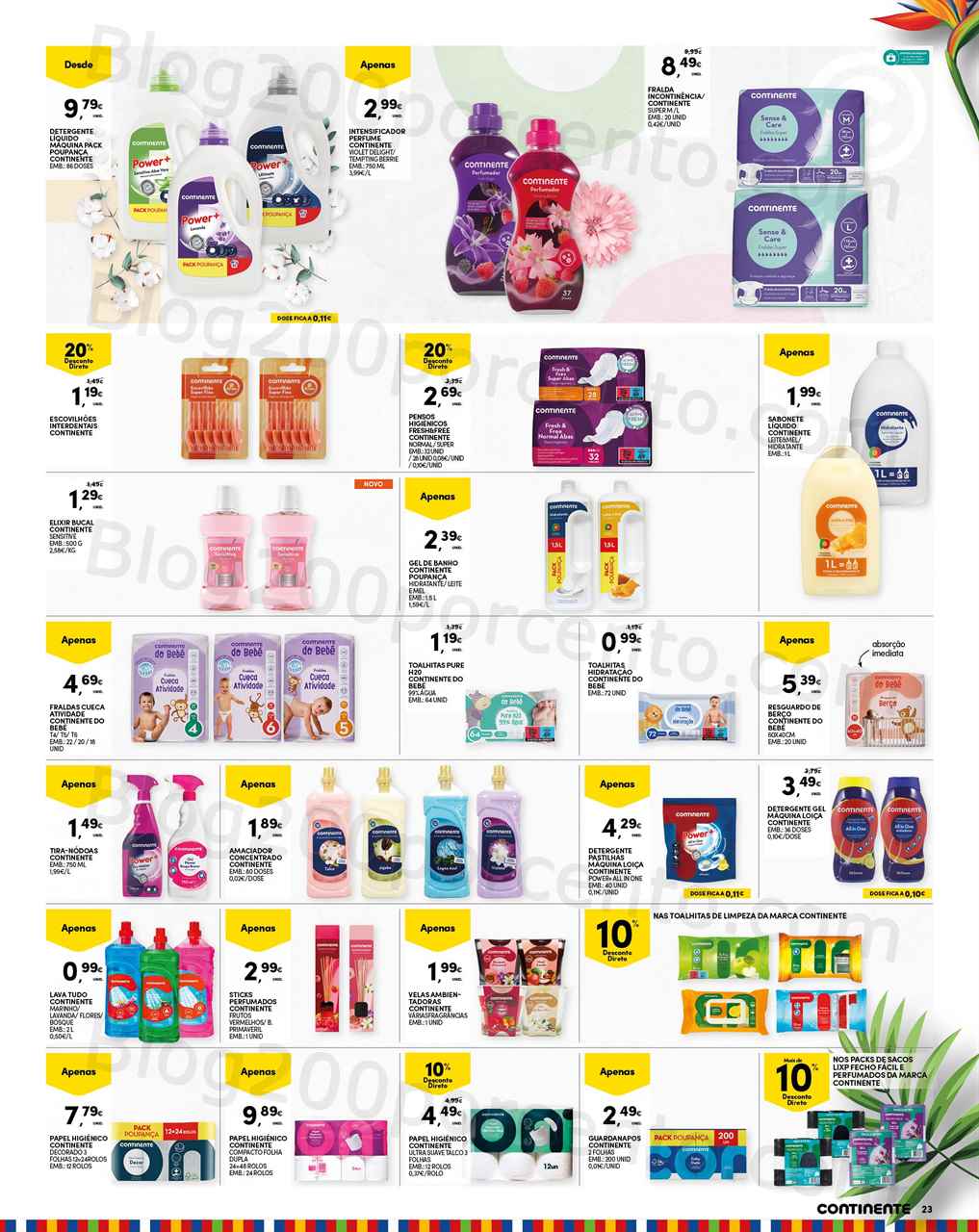 Antevis&atilde;o Folheto CONTINENTE Madeira Promo&ccedil;&otilde;es de 16 a 22 maio