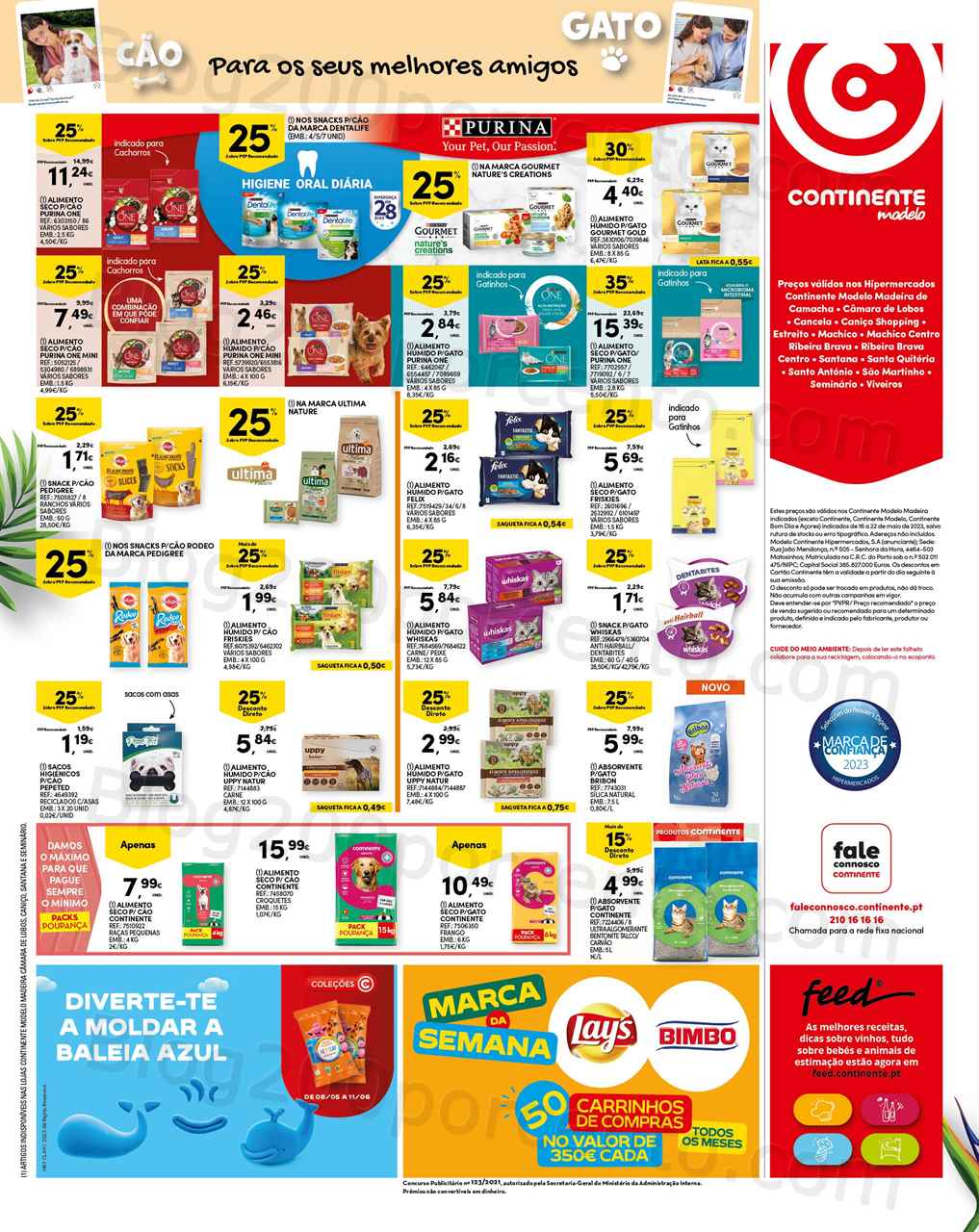 Antevis&atilde;o Folheto CONTINENTE Madeira Promo&ccedil;&otilde;es de 16 a 22 maio