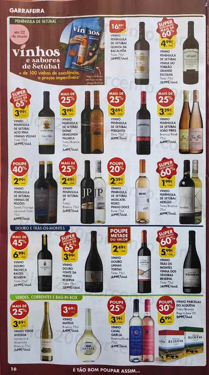 Folheto Pingo Doce Promo&ccedil;&otilde;es de 16 a 22 maio