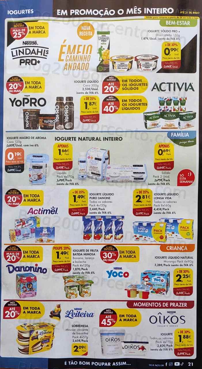 Folheto Pingo Doce Promo&ccedil;&otilde;es de 16 a 22 maio