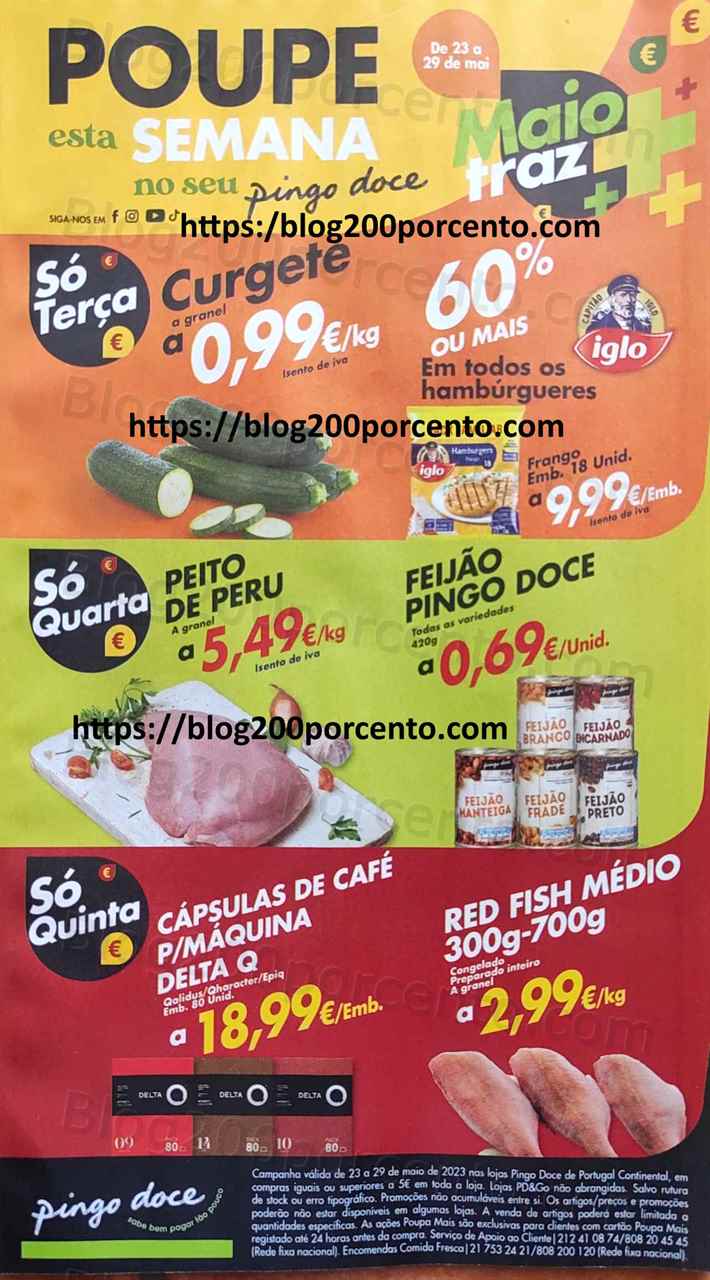 Folheto Pingo Doce Promo&ccedil;&otilde;es de 23 a 29 maio