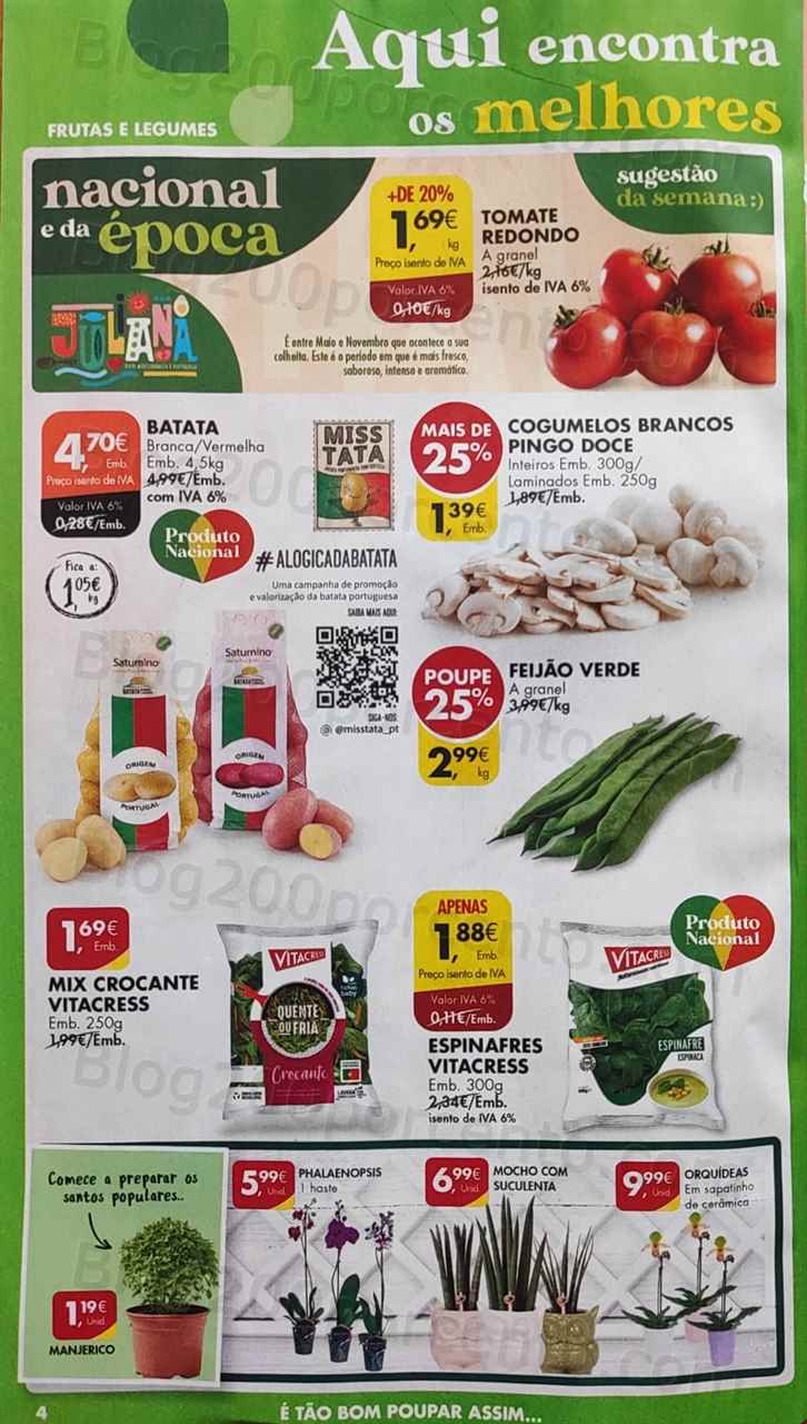 Folheto Pingo Doce Promo&ccedil;&otilde;es de 23 a 29 maio