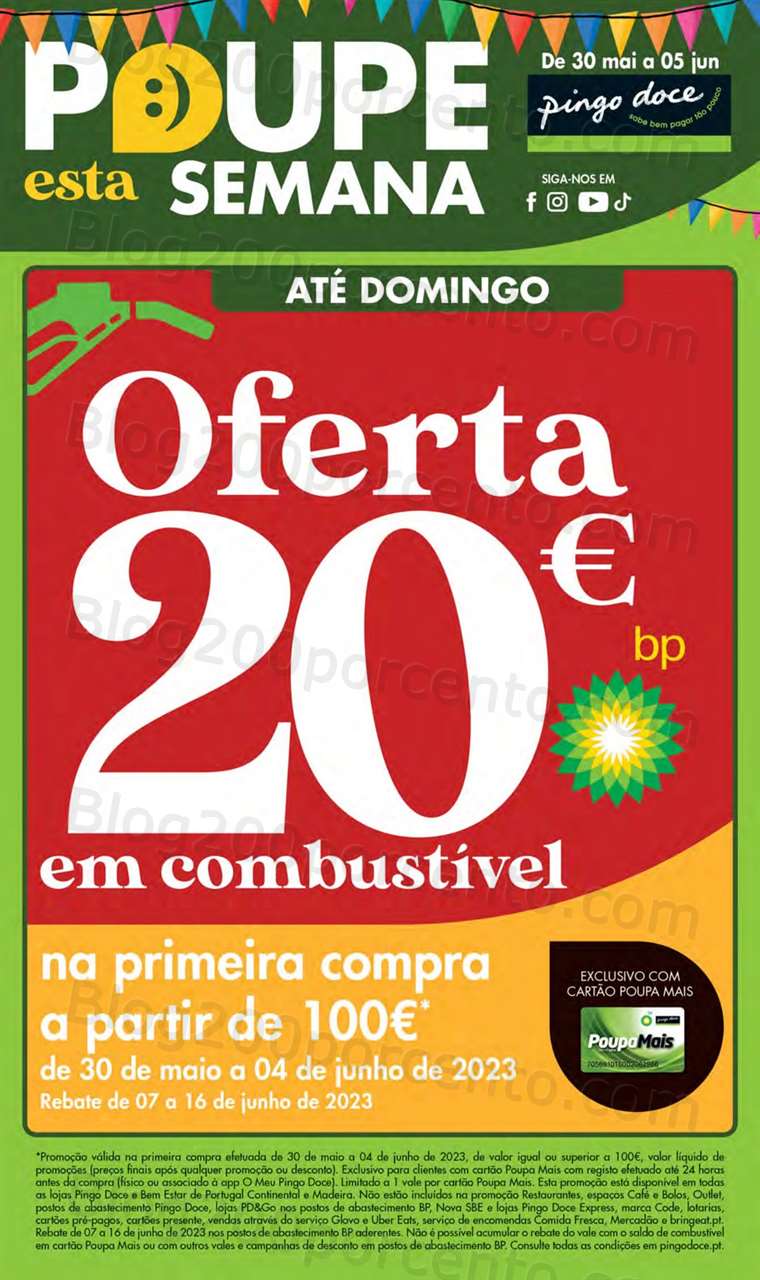 Folheto Pingo Doce Lojas Grandes Promo&ccedil;&otilde;es de 30 maio a 5 junho