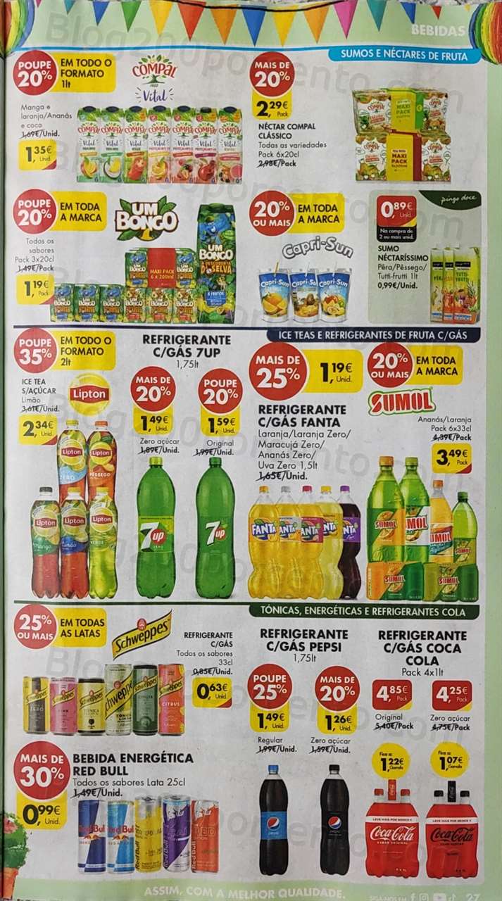 Folheto Pingo Doce Promo&ccedil;&otilde;es de 30 maio a 5 junho
