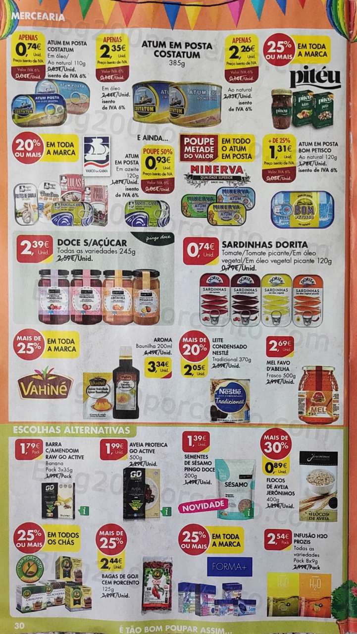 Folheto Pingo Doce Promo&ccedil;&otilde;es de 30 maio a 5 junho