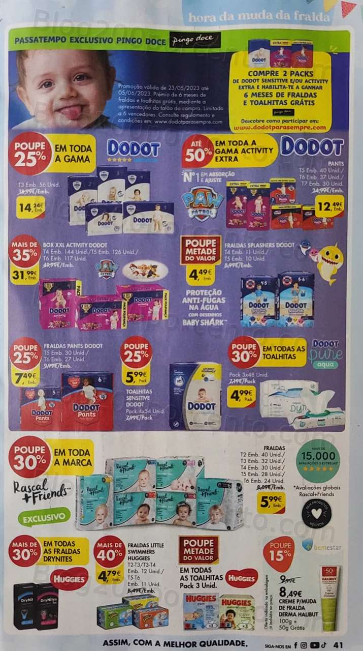 Folheto Pingo Doce Promo&ccedil;&otilde;es de 30 maio a 5 junho