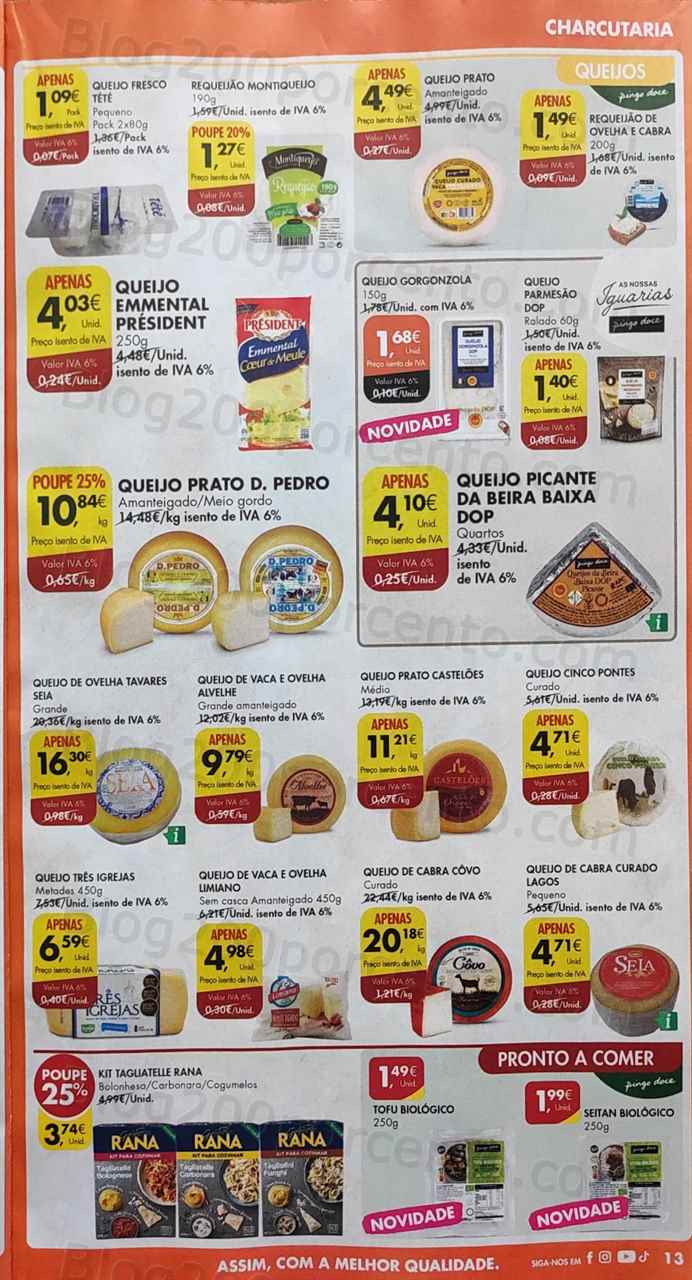Folheto Pingo Doce Promo&ccedil;&otilde;es de 9 a 15 maio