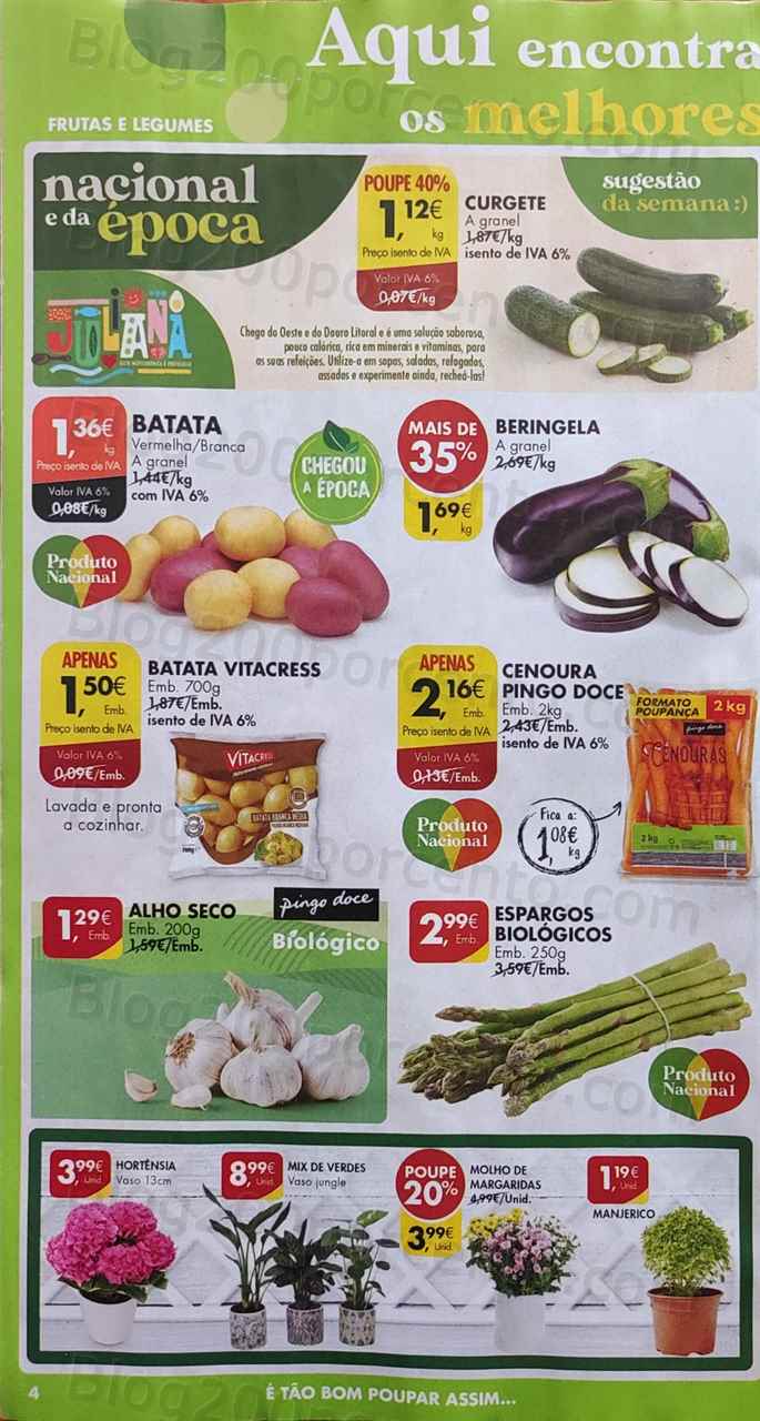Folheto Pingo Doce Promo&ccedil;&otilde;es de 9 a 15 maio